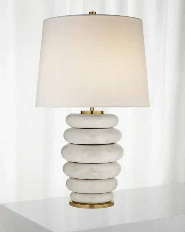 Visual Comfort Signature Phoebe Stacked Table Lamp By Kelly Wearstler