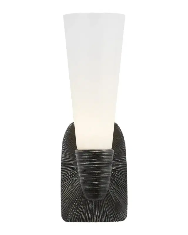 Visual Comfort Signature Utopia Small Single Bath Sconce By Kelly Wearstler