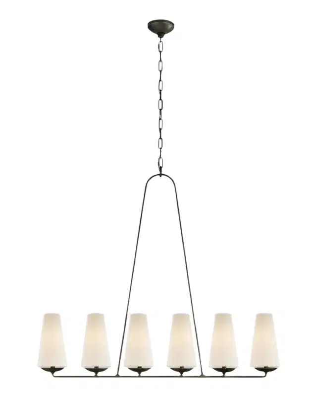 Visual Comfort Signature Fontaine Linear Chandelier By AERIN