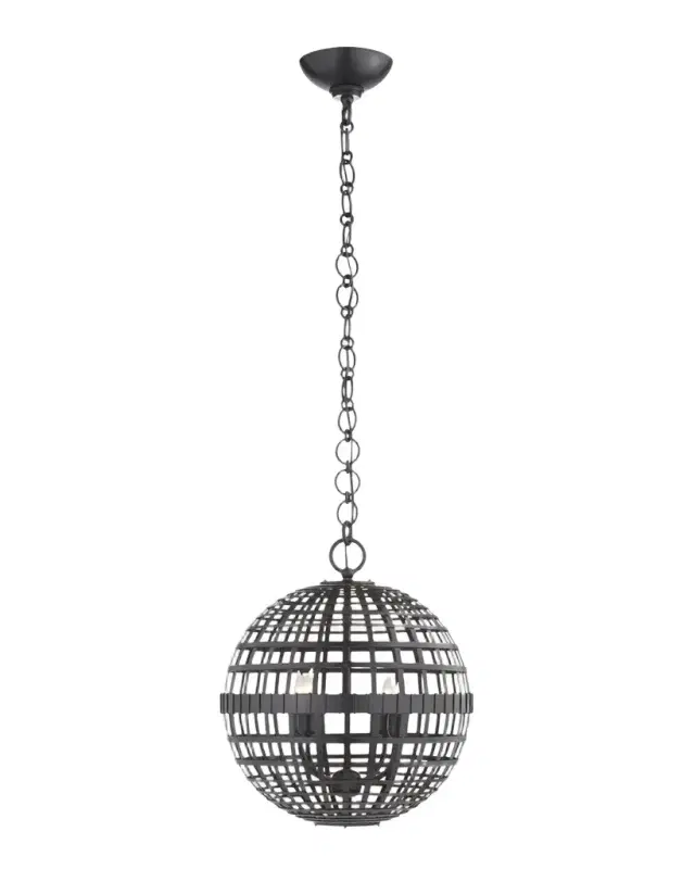 Visual Comfort Signature Mill Small Globe Lantern By AERIN