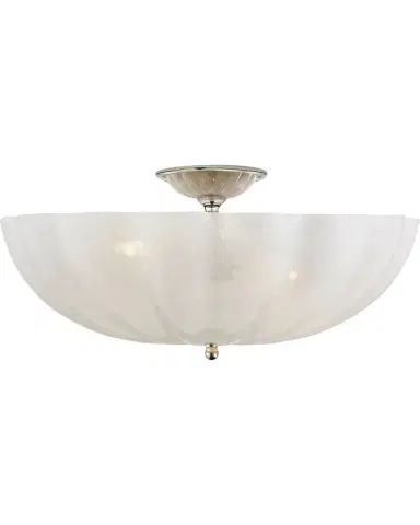 Visual Comfort Signature Rosehill Large Semi Flush Mount By AERIN | Thumbnail 1