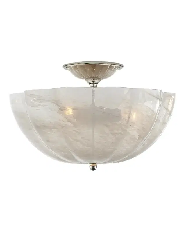 Visual Comfort Signature Rosehill Semi-Flush By AERIN
