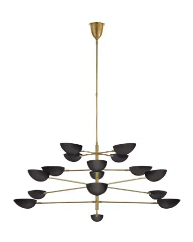 Visual Comfort Signature Graphic Grande Four Tier Chandelier By AERIN | Thumbnail 1