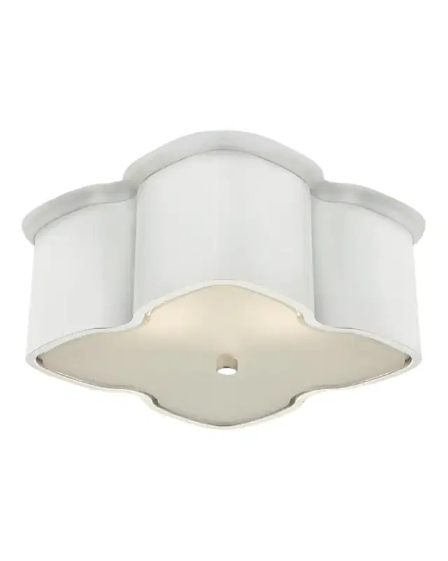 Visual Comfort Signature Bolsena Clover Flush Mount By AERIN