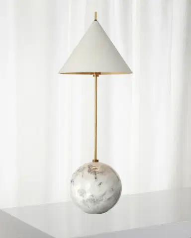 Visual Comfort Signature Cleo Orb Base Accent Lamp By Kelly Wearstler | Thumbnail 1