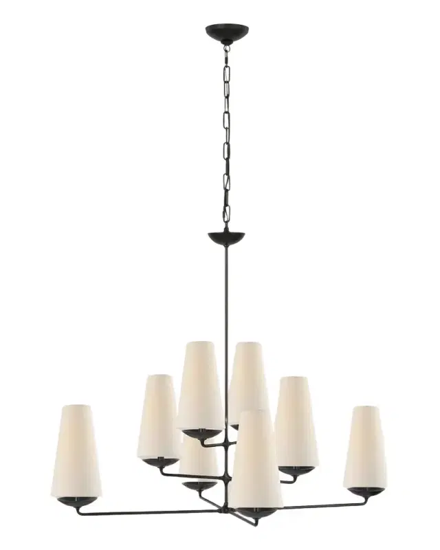 Visual Comfort Signature Fontaine Large Offset Chandelier By AERIN
