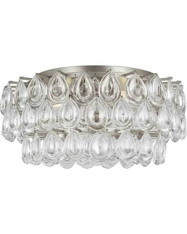 Visual Comfort Signature Liscia Medium Flush Mount By AERIN