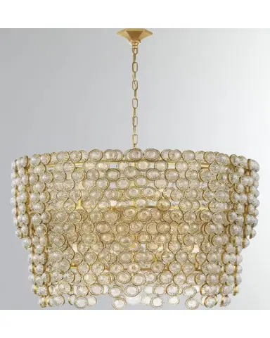 Visual Comfort Signature Milazzo Large Waterfall Chandelier By Julie Neill | Thumbnail 2