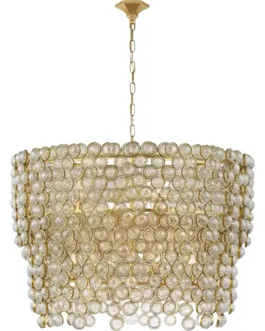 Visual Comfort Signature Milazzo Large Waterfall Chandelier By Julie Neill | Thumbnail 1