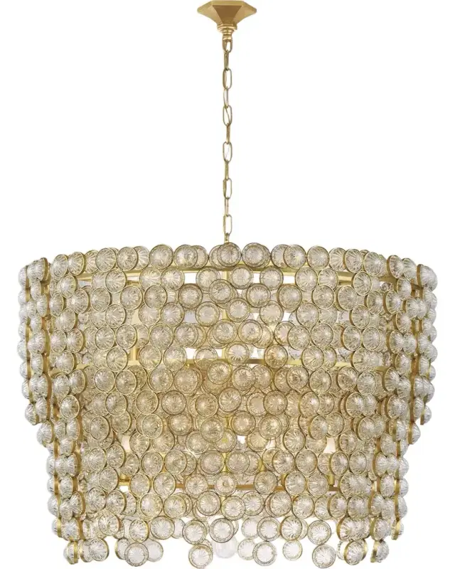 Visual Comfort Signature Milazzo Large Waterfall Chandelier By Julie Neill