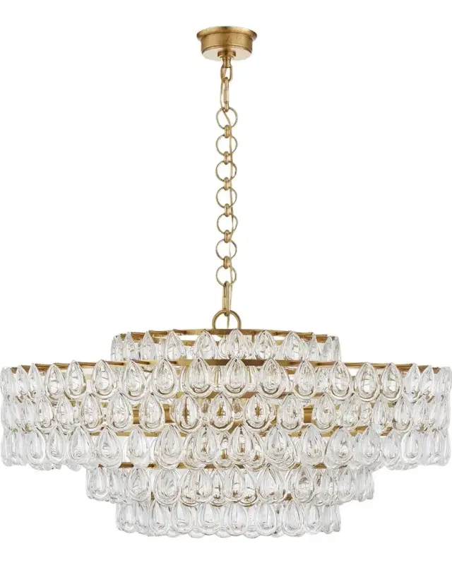 Visual Comfort Signature Liscia Large Chandelier By AERIN