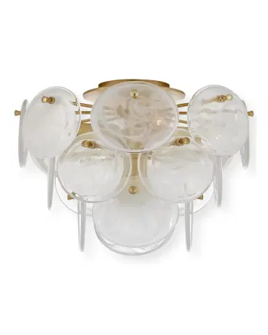 Visual Comfort Signature Loire Medium Tiered Flush Mount By AERIN | Thumbnail 2 Visual Comfort Signature Loire Medium Tiered Flush Mount By AERIN | Thumbnail 2