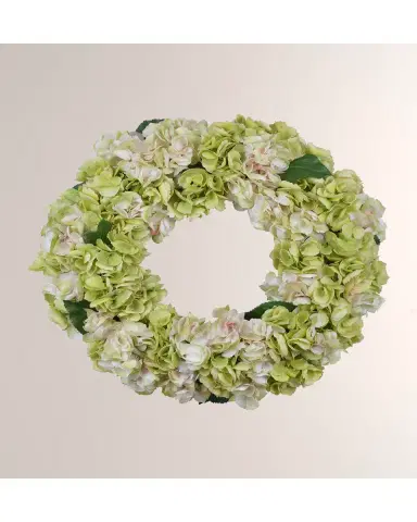 Winward Home Hydrangea Wreath | Thumbnail 2 Winward Home Hydrangea Wreath | Thumbnail 2