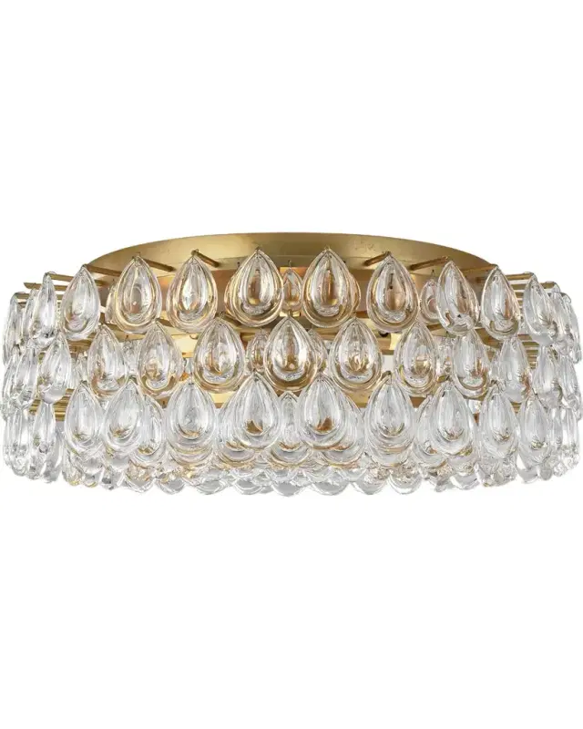 Visual Comfort Signature Liscia Large Flush Mount By AERIN