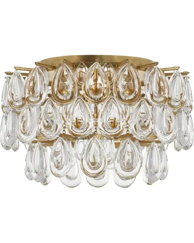 Visual Comfort Signature Liscia Small Flush Mount By AERIN