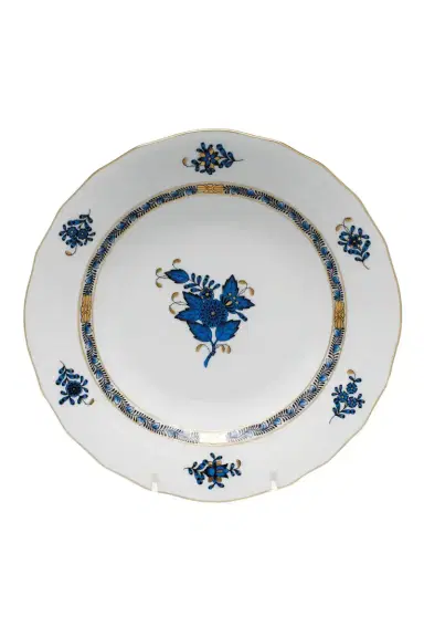 Herend Chinese Bouquet Black Sapphire Dessert Plate | Thumbnail 2