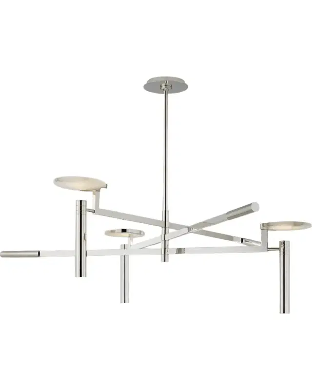 Visual Comfort Signature Melange Large Floating Disc Chandelier By Kelly Wearstler