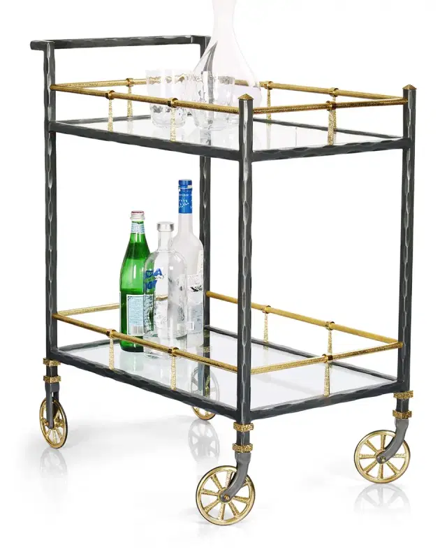 Michael Aram Forged Bar Cart