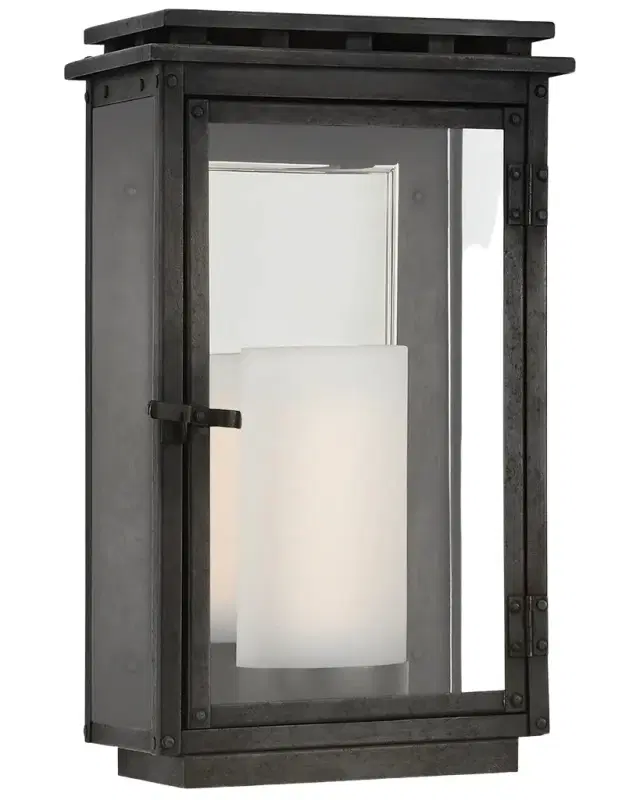 Visual Comfort Signature Cheshire Small 3/4 Wall Lantern By Chapman & Myers