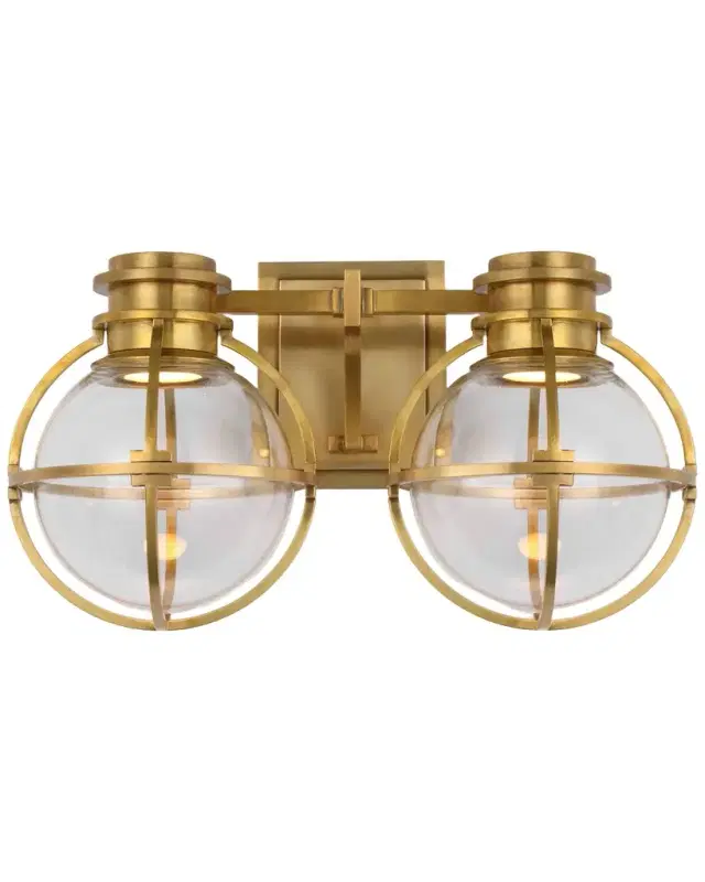 Visual Comfort Signature Gracie Double Sconce By Chapman & Myers