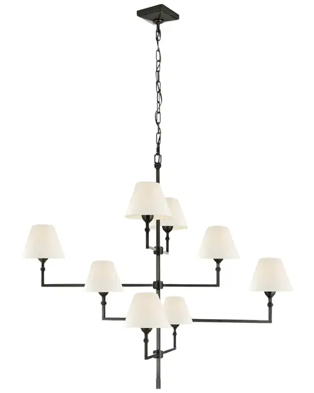 Visual Comfort Signature Jane Large Offset Chandelier By Alexa Hampton