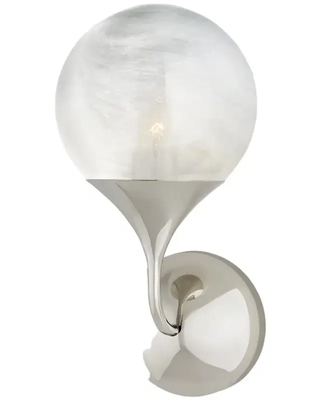 Visual Comfort Signature Cristol Small Single Sconce By AERIN