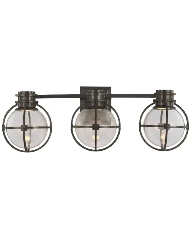 Visual Comfort Signature Gracie Triple Sconce By Chapman & Myers