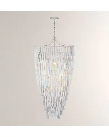 Visual Comfort Signature Vacarro Tall Cascading Chandelier By Julie Neill | Thumbnail 2