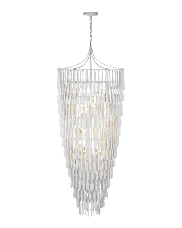 Visual Comfort Signature Vacarro Tall Cascading Chandelier By Julie Neill