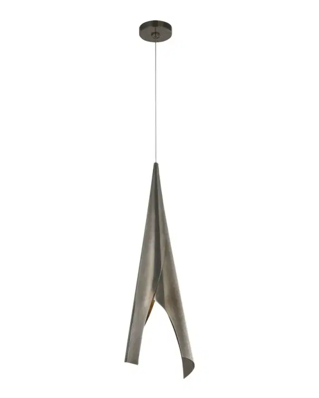Visual Comfort Signature Piel Medium Wrapped Pendant By Kelly Wearstler