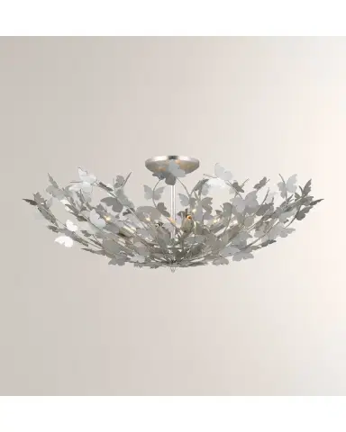 Visual Comfort Signature Farfalle Large Semi-Flush Mount By Julie Neill | Thumbnail 2 Visual Comfort Signature Farfalle Large Semi-Flush Mount By Julie Neill | Thumbnail 2