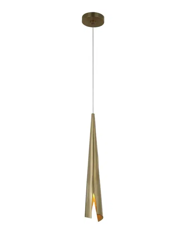 Visual Comfort Signature Piel Delicate Wrapped Pendant By Kelly Wearstler