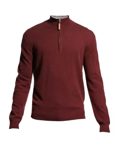 Neiman Marcus Men's Wool-Cashmere 1/4-Zip Sweater | Thumbnail 1 Neiman Marcus Men's Wool-Cashmere 1/4-Zip Sweater | Thumbnail 1