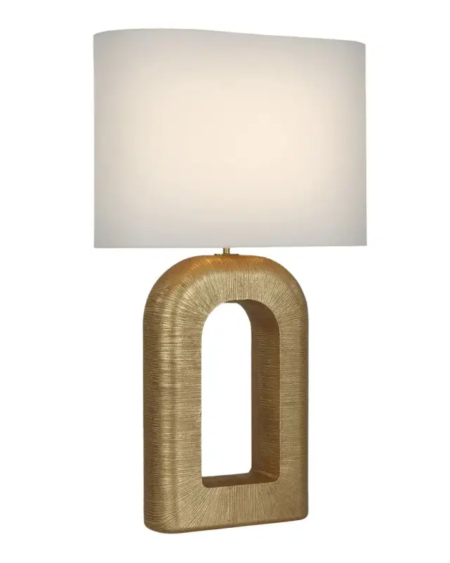 Visual Comfort Signature Utopia Large Combed Table Lamp By Kelly Wearstler