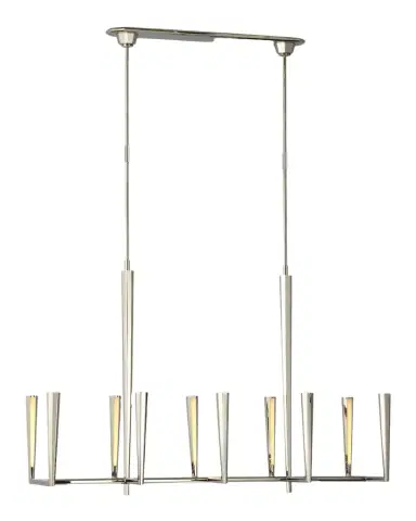 Visual Comfort Signature Galahad Large Linear Chandelier By Thomas O 'Brien | Thumbnail 1