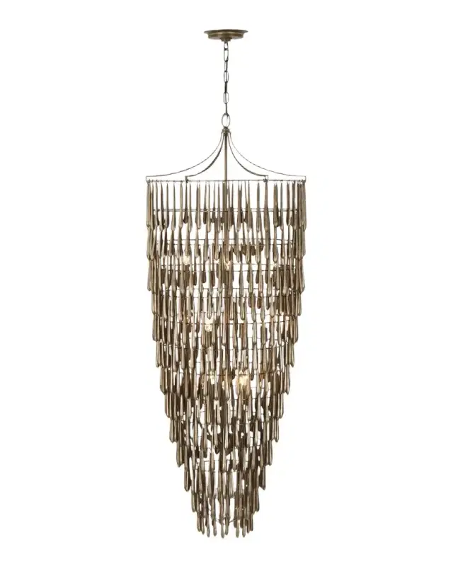 Visual Comfort Signature Vacarro Tall Cascading Chandelier By Julie Neill