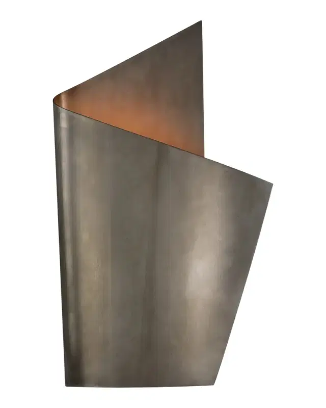 Visual Comfort Signature Piel Right Wrapped Sconce By Kelly Wearstler