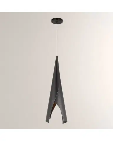 Visual Comfort Signature Piel Medium Wrapped Pendant By Kelly Wearstler | Thumbnail 2 Visual Comfort Signature Piel Medium Wrapped Pendant By Kelly Wearstler | Thumbnail 2