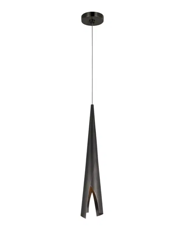 Visual Comfort Signature Piel Small Wrapped Pendant By Kelly Wearstler