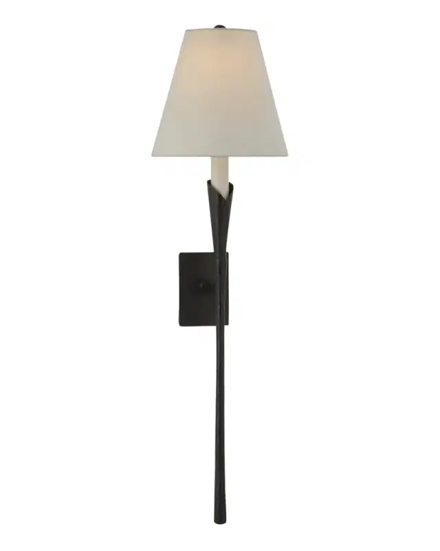 Visual Comfort Signature Aiden Large Tail Sconce By Chapman & Myers
