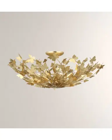 Visual Comfort Signature Farfalle Large Semi-Flush Mount By Julie Neill | Thumbnail 2 Visual Comfort Signature Farfalle Large Semi-Flush Mount By Julie Neill | Thumbnail 2