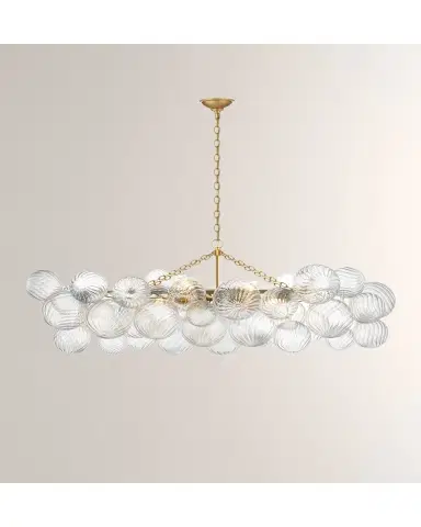 Visual Comfort Signature Talia Medium Linear Chandelier By Julie Neill | Thumbnail 2 Visual Comfort Signature Talia Medium Linear Chandelier By Julie Neill | Thumbnail 2