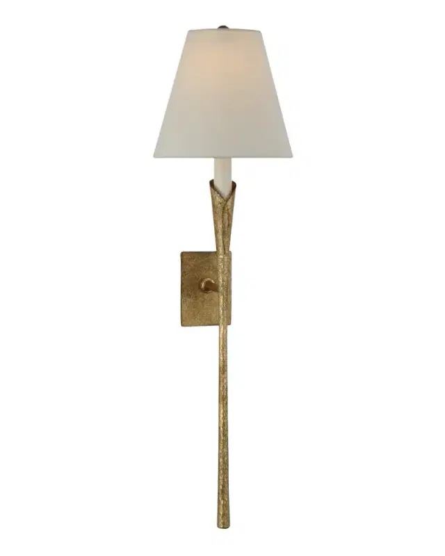 Visual Comfort Signature Aiden Large Tail Sconce By Chapman & Myers