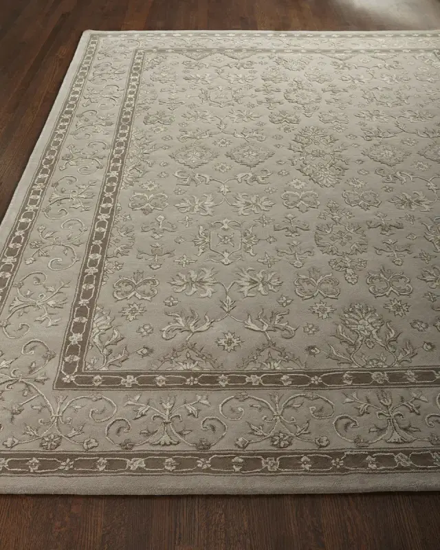 Nourison Vanilla Garden Hand Tufted Runner, 7 '9" x 9 '9"