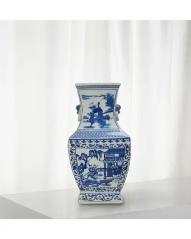 Winward Home Chinese Rectangle Vase - 20" | Thumbnail 2