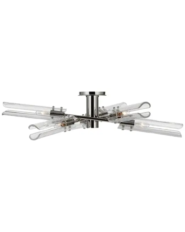 Visual Comfort Signature Casoria Xl Radial Flush Mount By AERIN