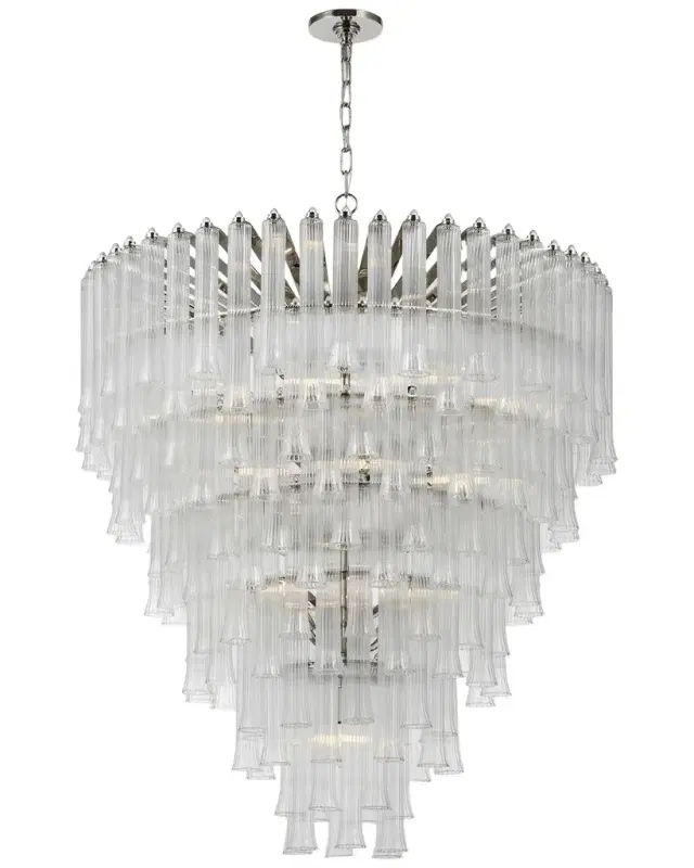 Visual Comfort Signature Lorelei X-Large Waterfall Chandelier By Julie Neill