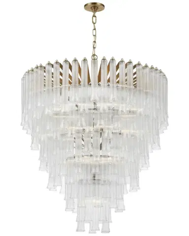 Visual Comfort Signature Lorelei X-Large Waterfall Chandelier By Julie Neill | Thumbnail 1 Visual Comfort Signature Lorelei X-Large Waterfall Chandelier By Julie Neill | Thumbnail 1