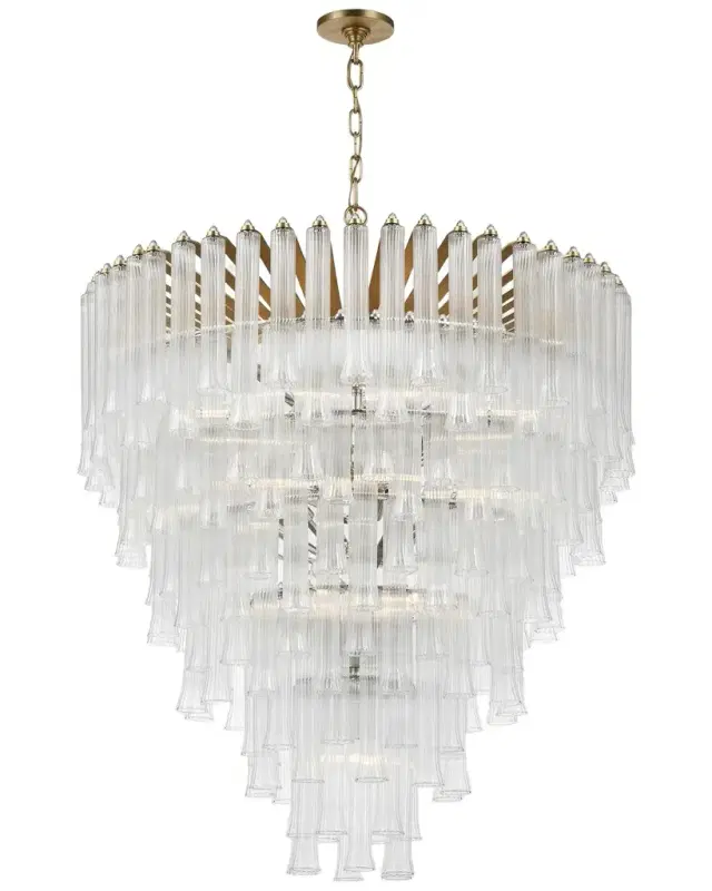 Visual Comfort Signature Lorelei X-Large Waterfall Chandelier By Julie Neill