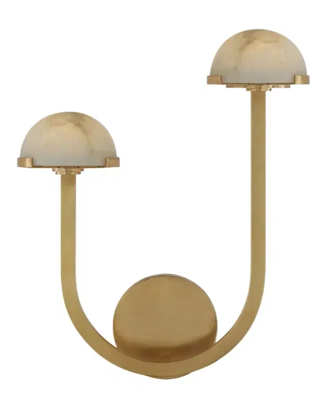 Visual Comfort Signature Pedra 15" Asymmetrical Left Sconce By Kelly Wearstler
